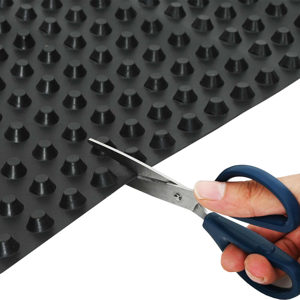 Dimpled Drainage Sheet 2 pcs Schwarz 1 x 20 m HDPE
