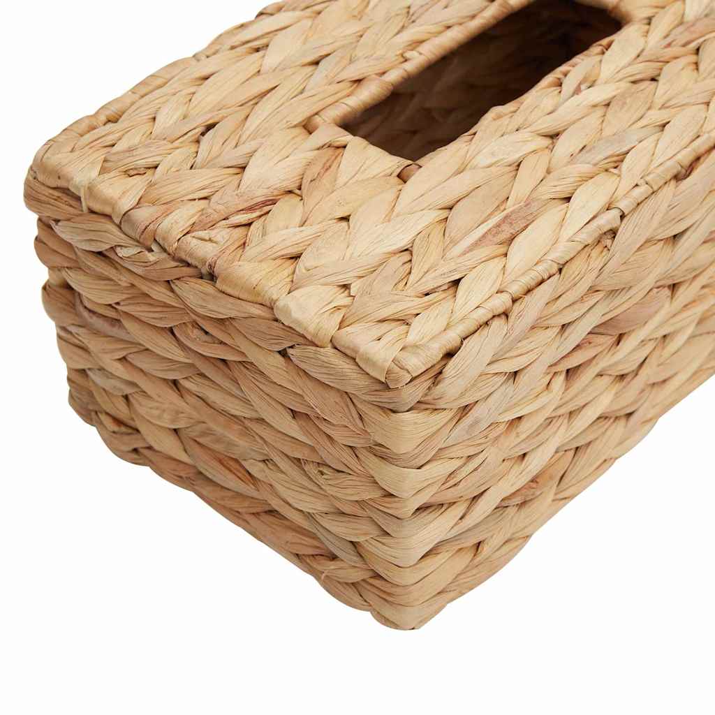 Taschentuchboxdeckel 2 pcs Wasserhyazinthe 27,5 x 16,5 x 14 cm