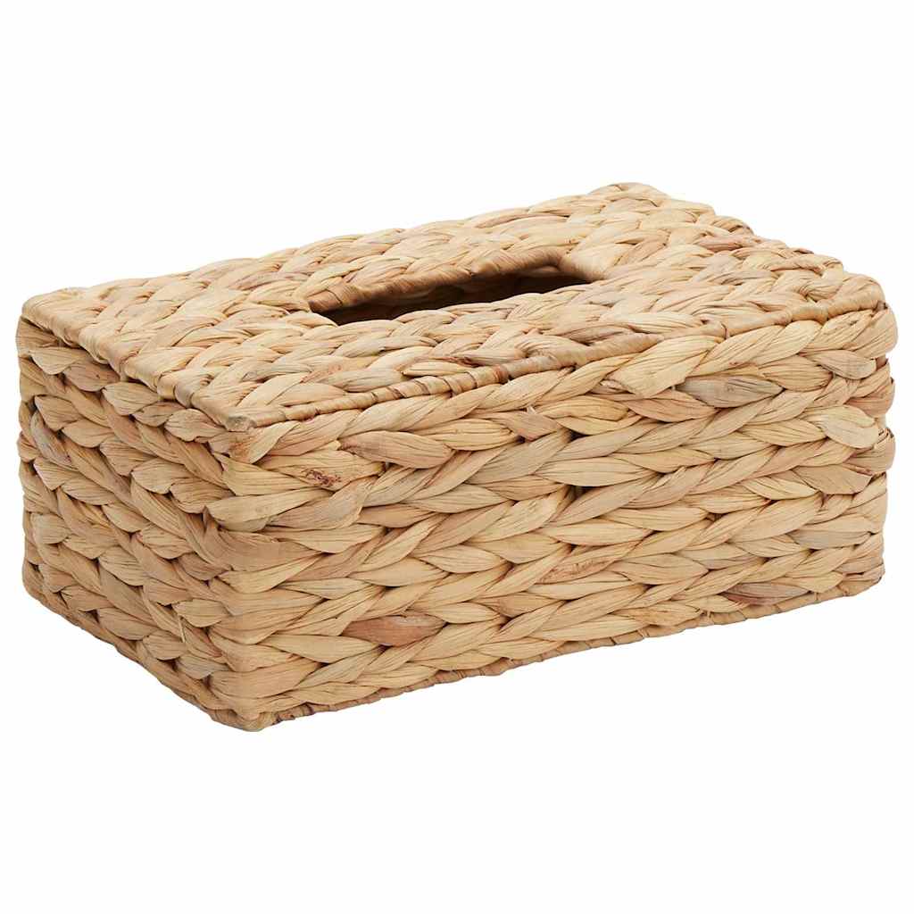 Taschentuchboxdeckel 2 pcs Wasserhyazinthe 27,5 x 16,5 x 14 cm