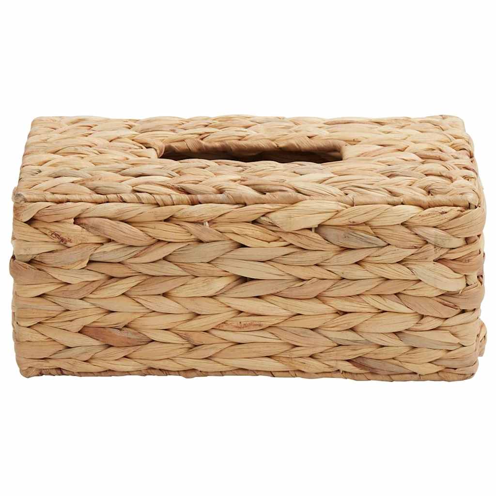 Taschentuchboxdeckel 2 pcs Wasserhyazinthe 27,5 x 16,5 x 14 cm