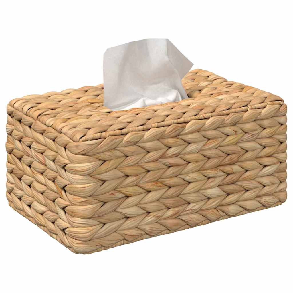 Taschentuchboxdeckel 2 pcs Wasserhyazinthe 27,5 x 16,5 x 14 cm