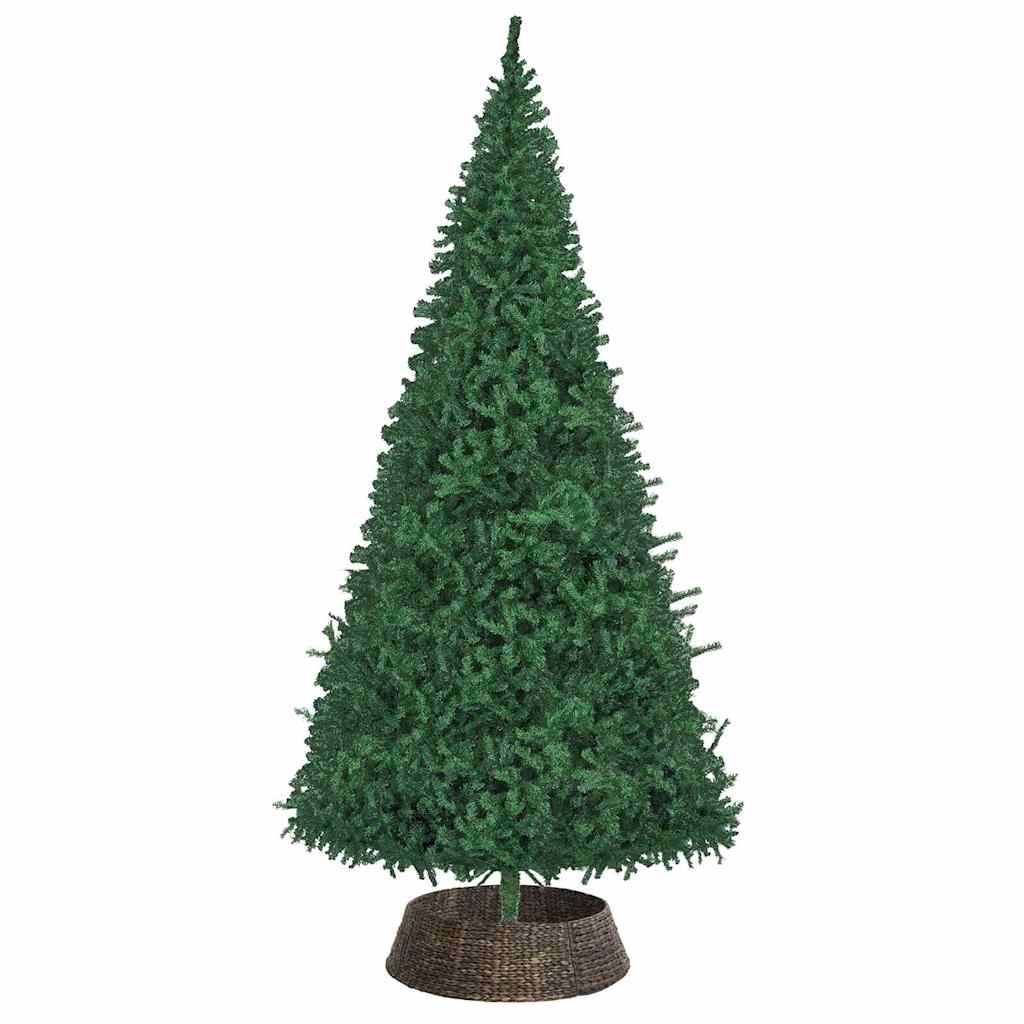 Weihnachtsbaumkragen Schwarz 105 x 105 x 28 cm Wasserhyazinthe
