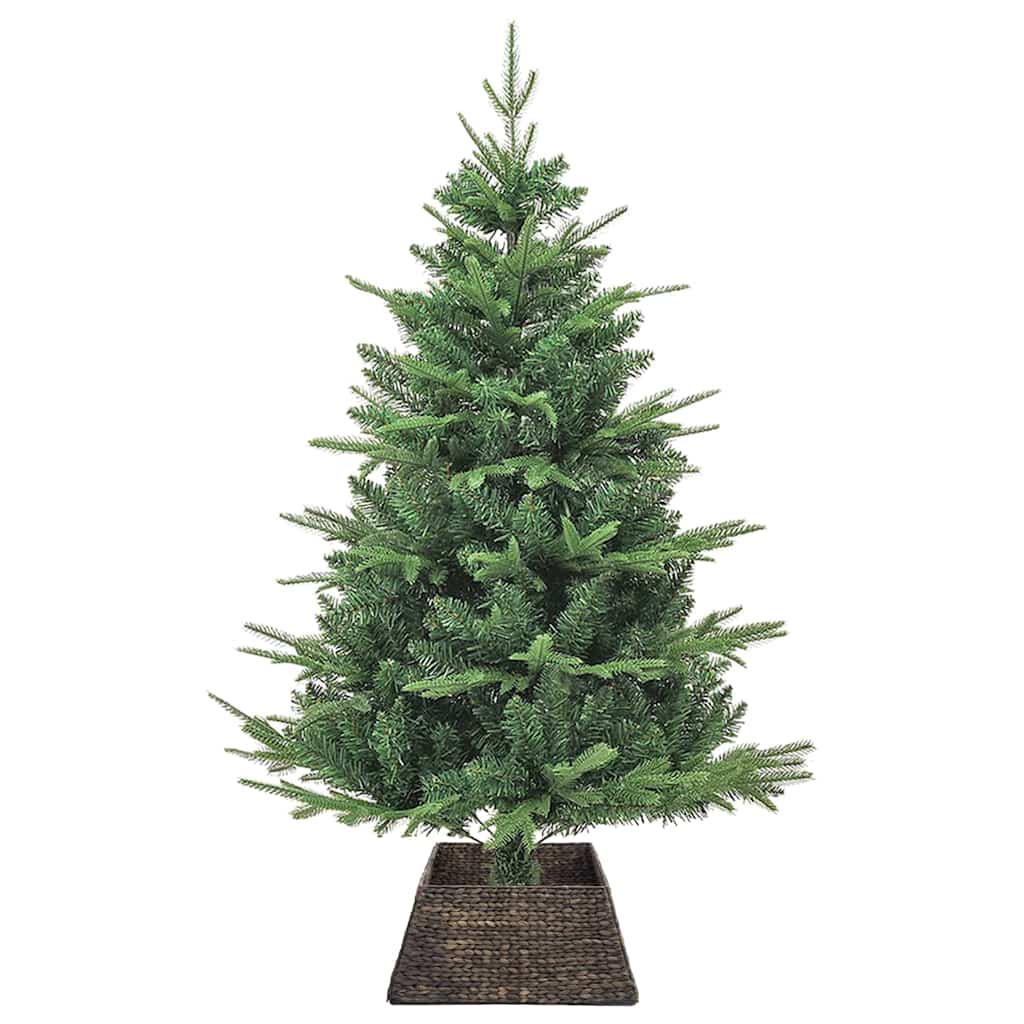 Weihnachtsbaumkragen Schwarz 50 x 50 x 25 cm Wasserhyazinthe