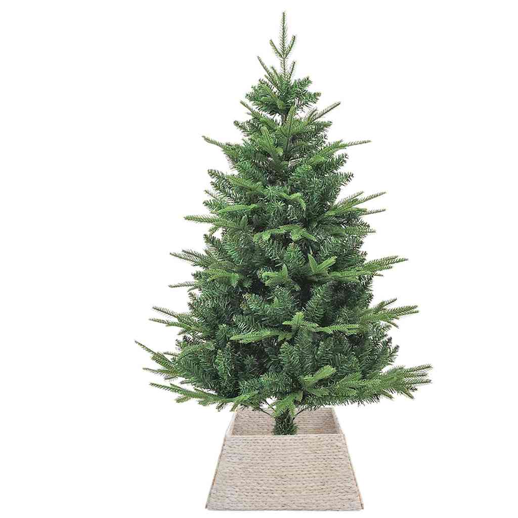 Weihnachtsbaumkragen Weiß 60 x 60 x 28 cm Wasserhyazinthe