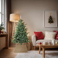 Weihnachtsbaumkragen Braun 70 x 70 x 28 cm das Seegras
