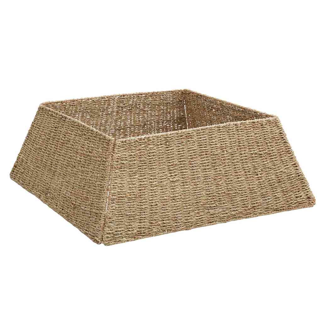 Weihnachtsbaumkragen Braun 70 x 70 x 28 cm das Seegras