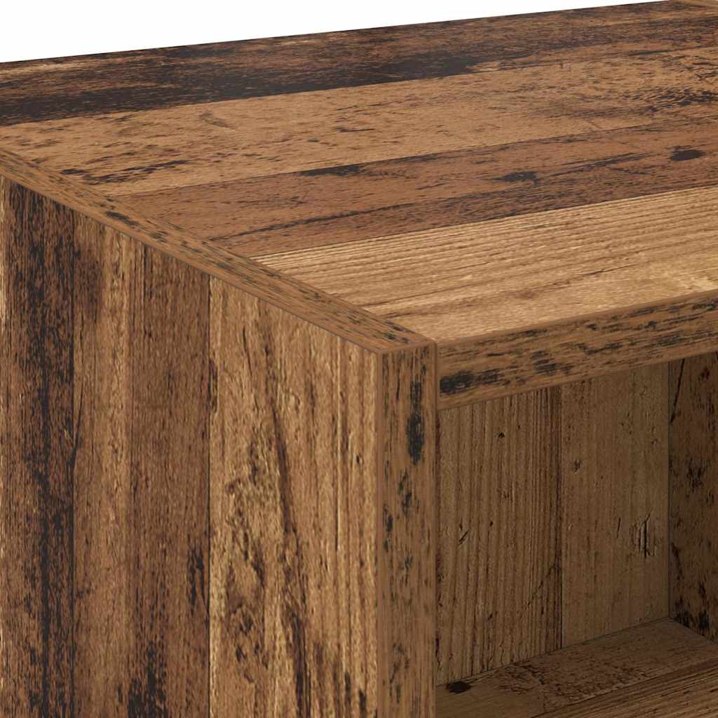 Highboard Altholz 40 x 42,5 x 185 cm Holzwerkstoff