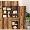 Highboard Altholz 50 x 42,5 x 185 cm Holzwerkstoff