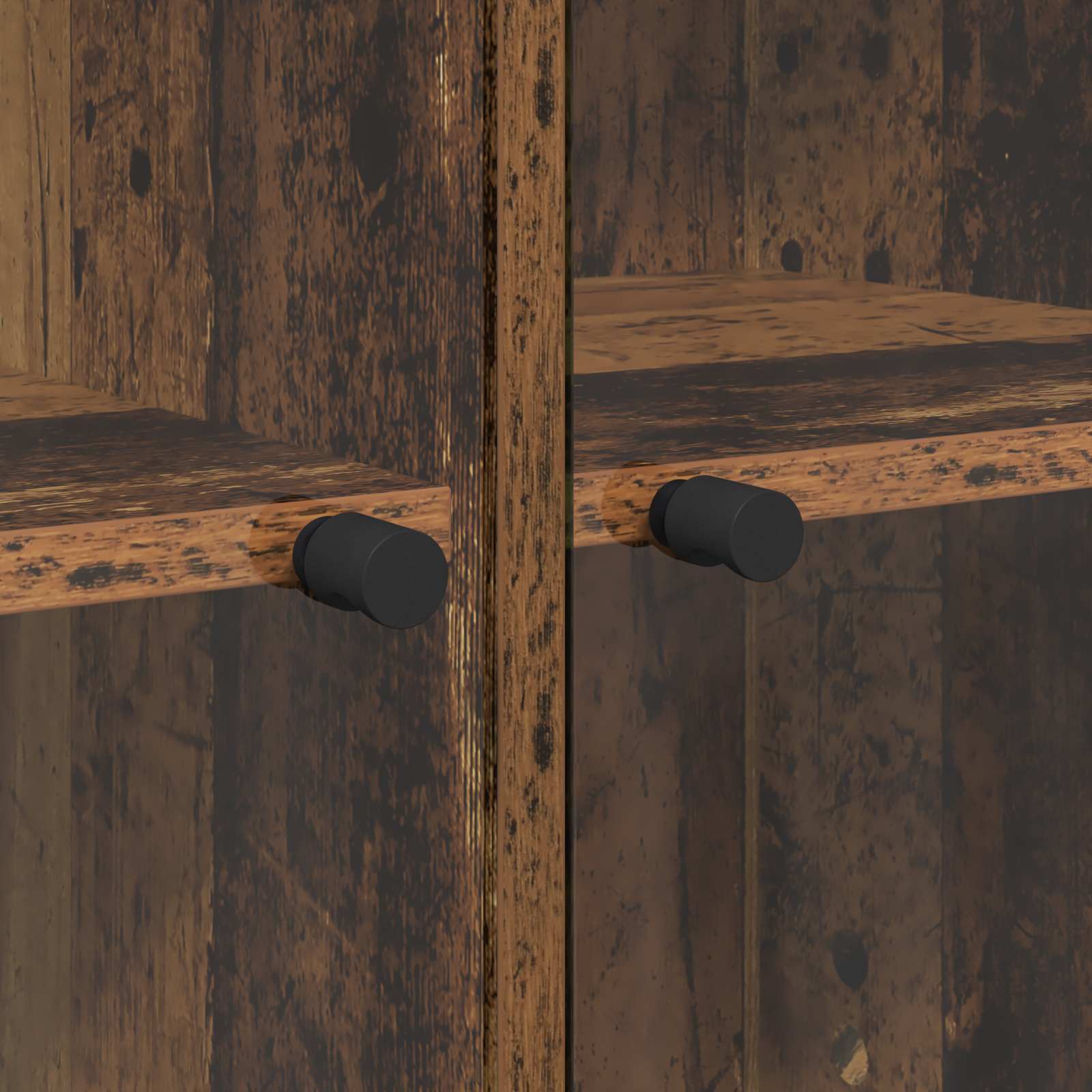 Highboard 2 pcs Altholz 68 x 37 x 142 cm Holzwerkstoff