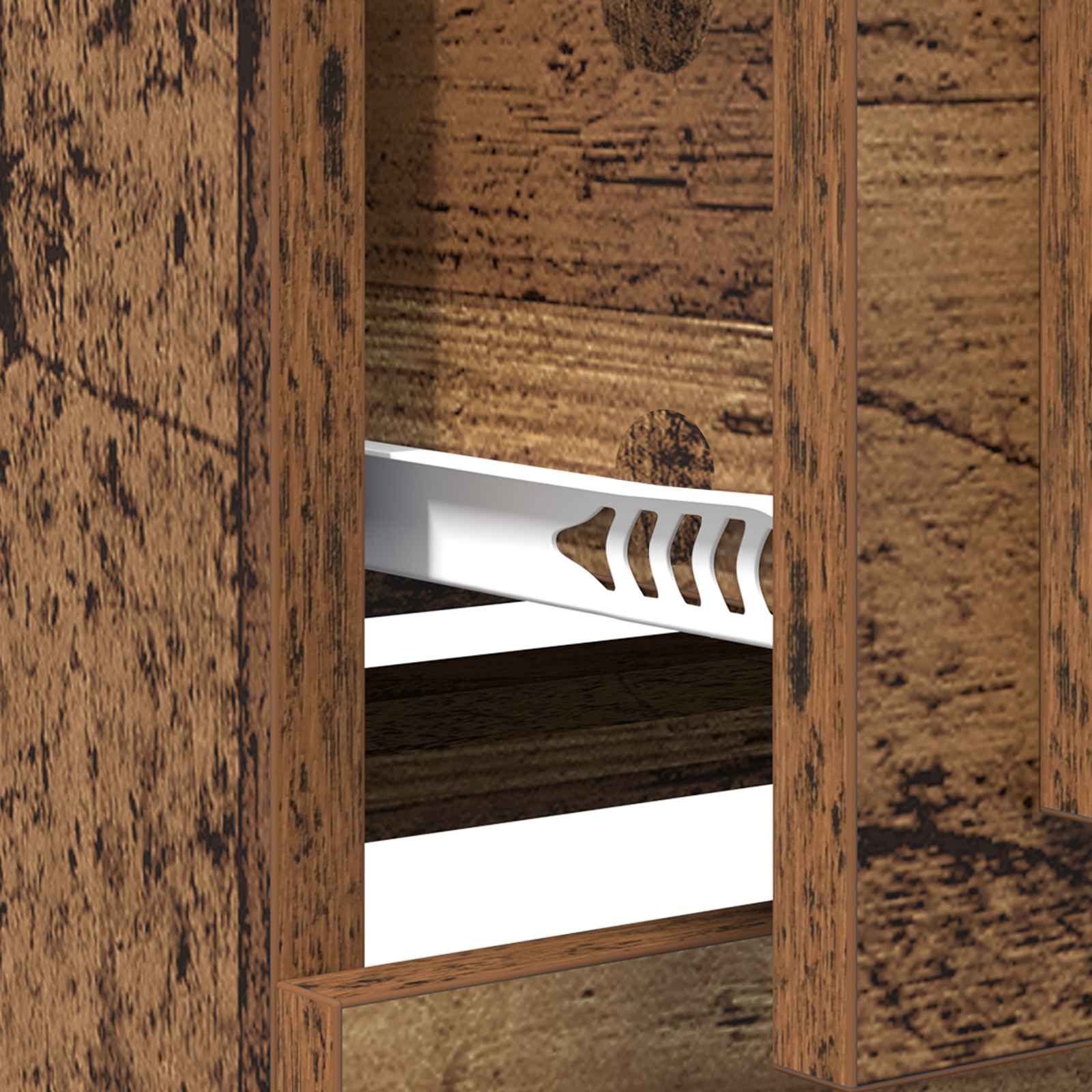 Sideboards 3 pcs Altholz 210 x 35,5 x 67,5 cm Holzwerkstoff