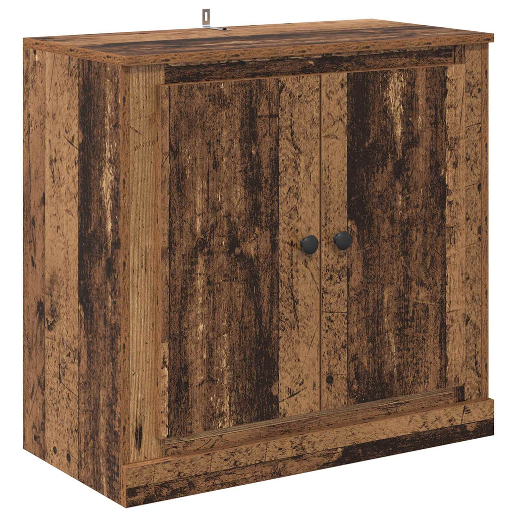 Sideboards 3 pcs Altholz 210 x 35,5 x 67,5 cm Holzwerkstoff