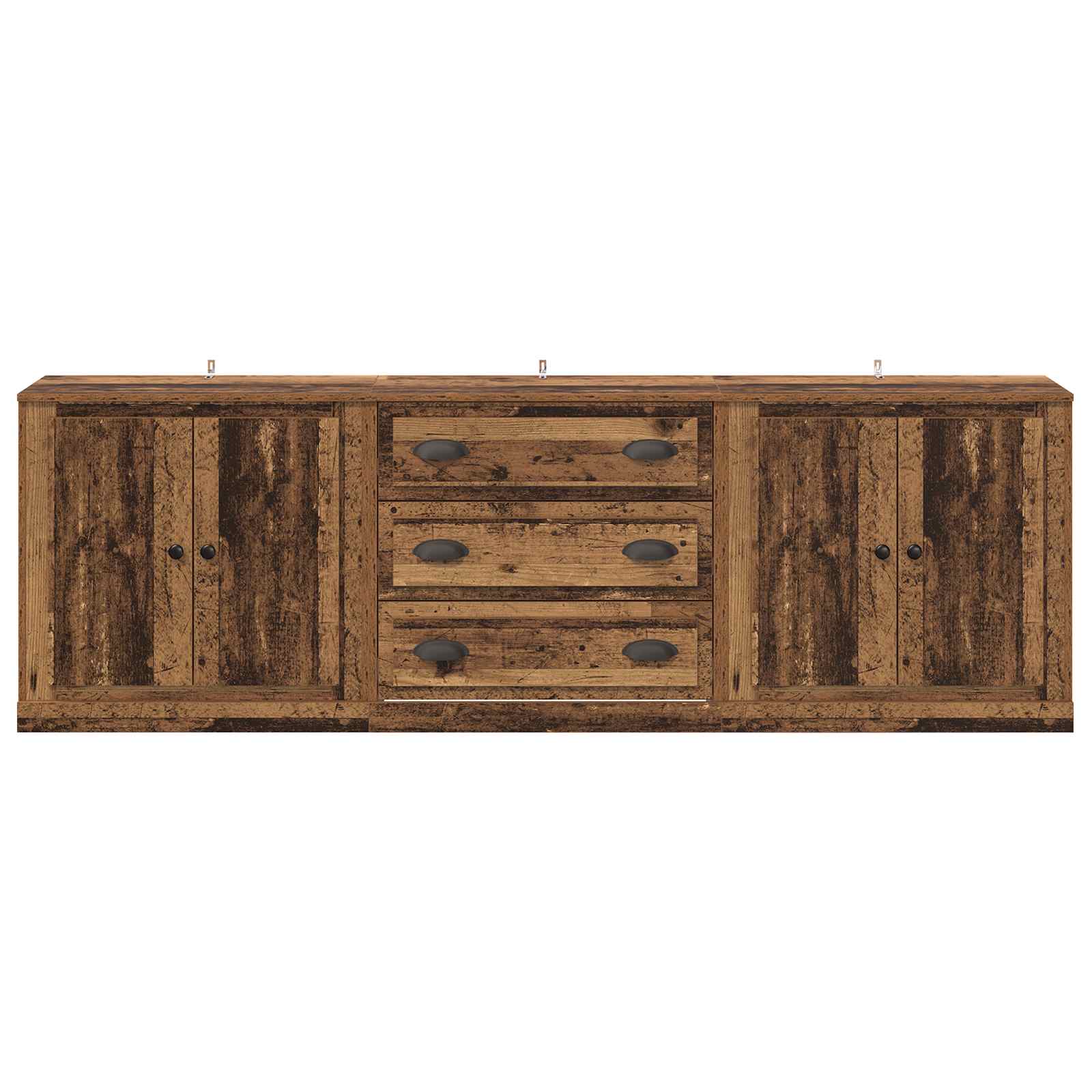 Sideboards 3 pcs Altholz 210 x 35,5 x 67,5 cm Holzwerkstoff