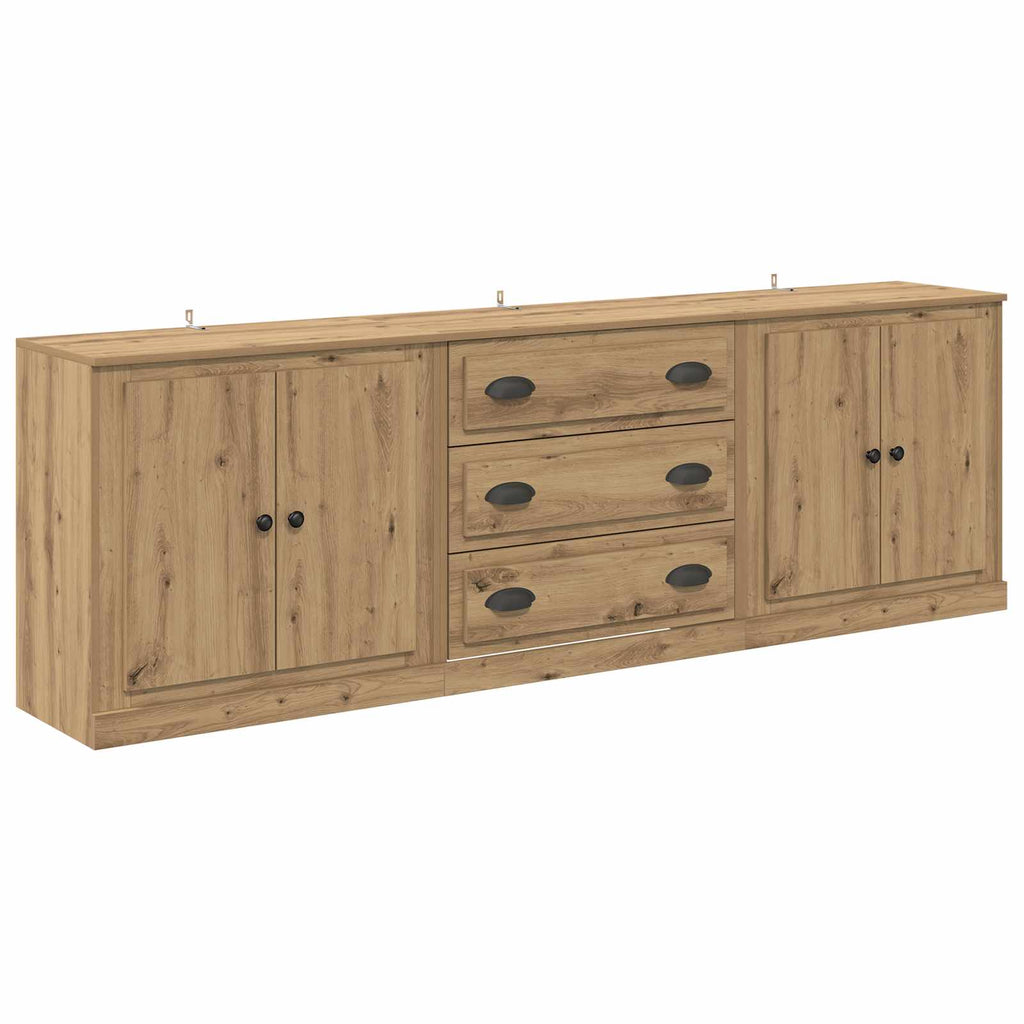 Sideboards 3 pcs Artisan-Eiche 210 x 35,5 x 67,5 cm