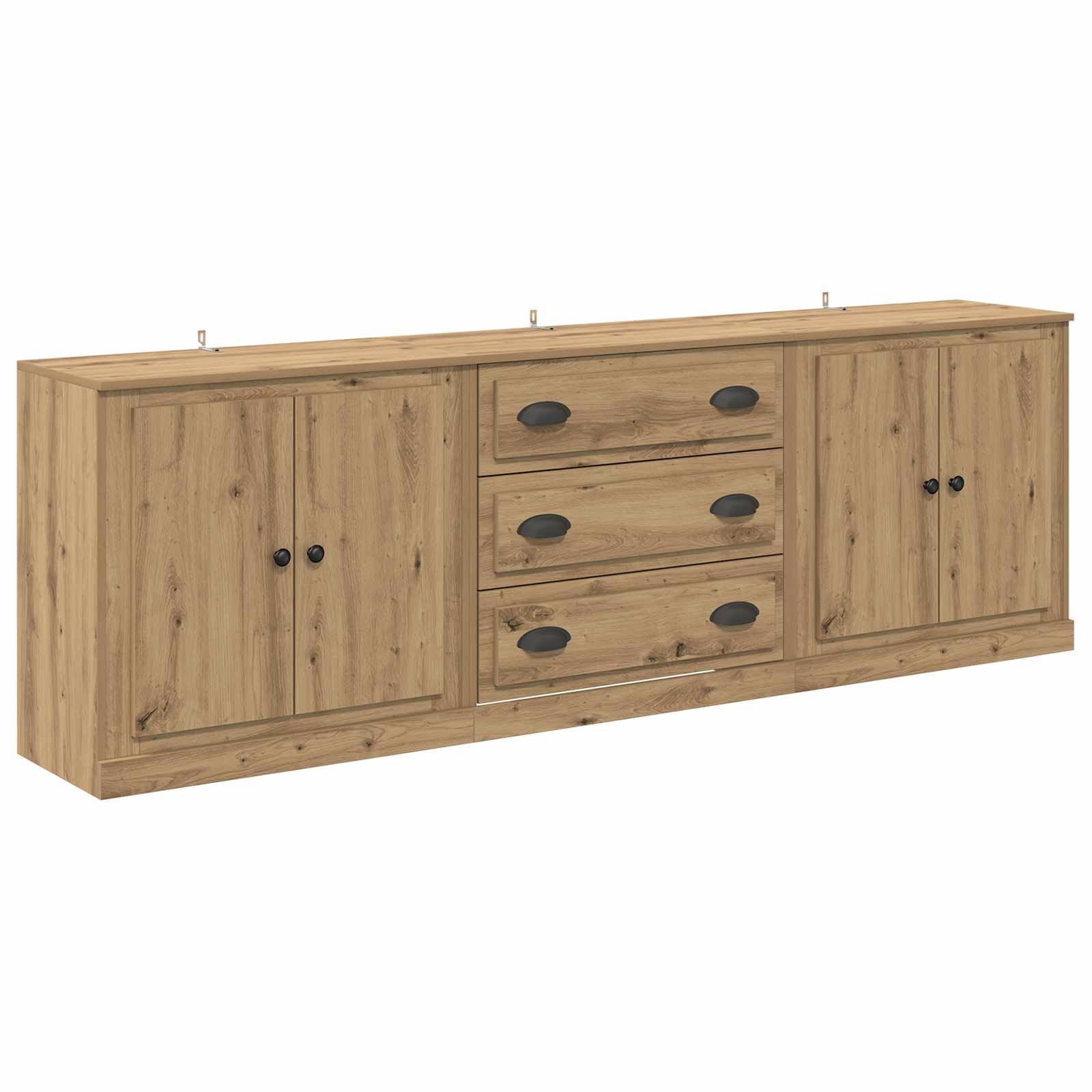 Sideboards 3 pcs Artisan-Eiche 210 x 35,5 x 67,5 cm