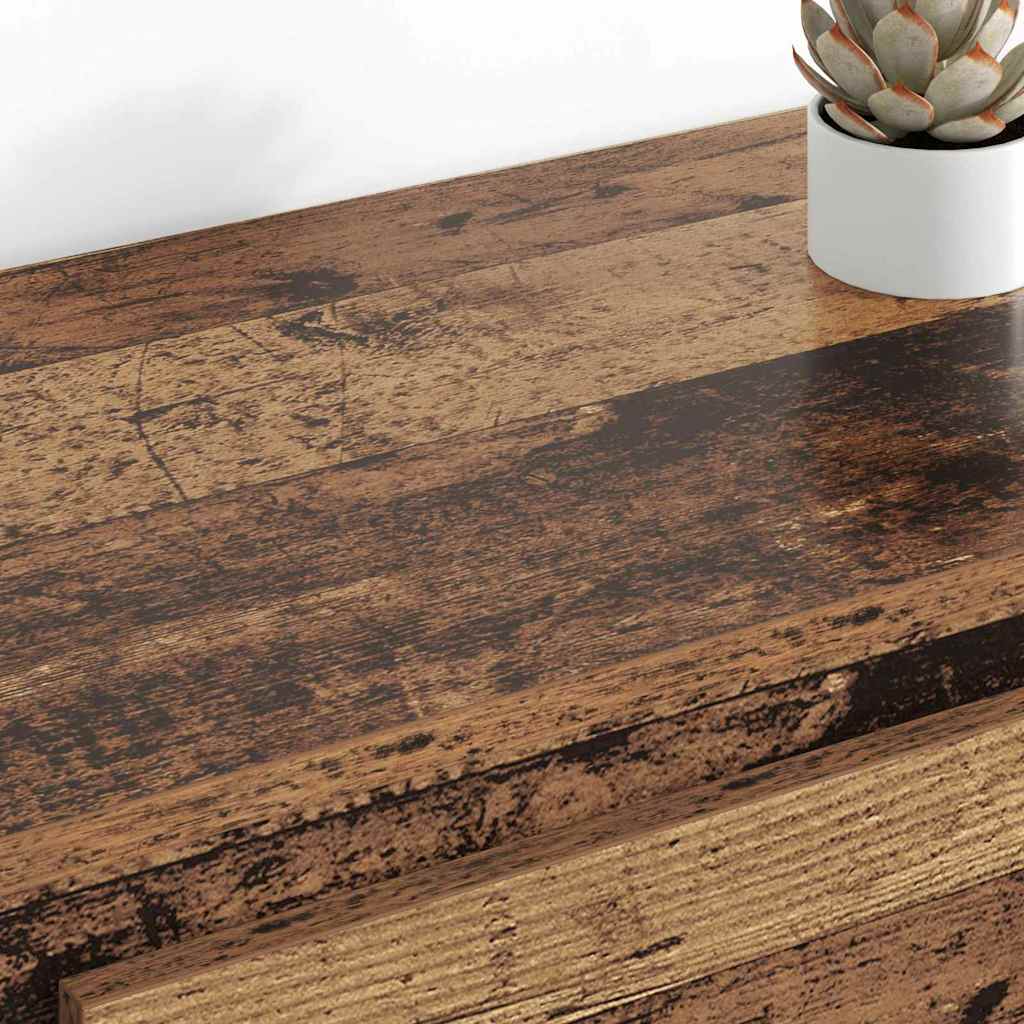 Sideboards 2 pcs Altholz 70 x 35,5 x 67,5 cm Holzwerkstoff