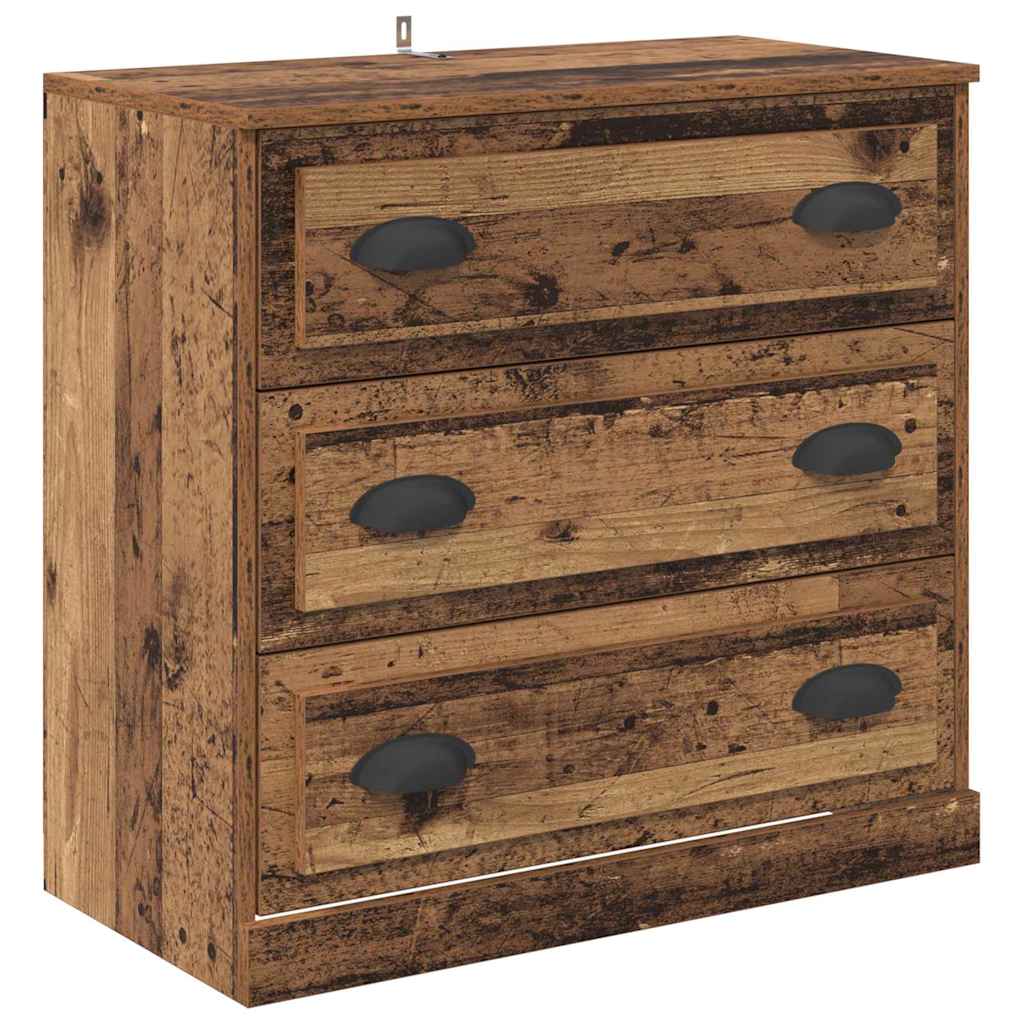 Sideboards 2 pcs Altholz 70 x 35,5 x 67,5 cm Holzwerkstoff