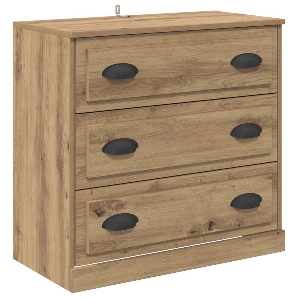 Sideboards 2 pcs Artisan-Eiche 70 x 35,5 x 67,5 cm