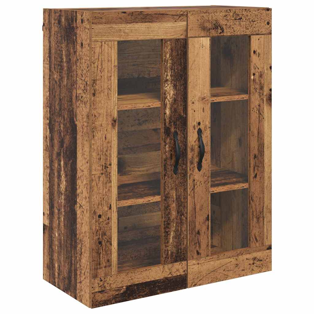 Wandschränke 2 pcs Altholz 69,5 x 34 x 90 cm Holzwerkstoff
