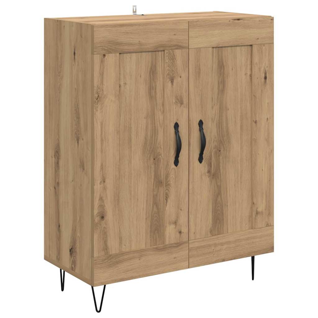 Highboard Artisan-Eiche 69,5 x 34 x 90 cm Holzwerkstoff