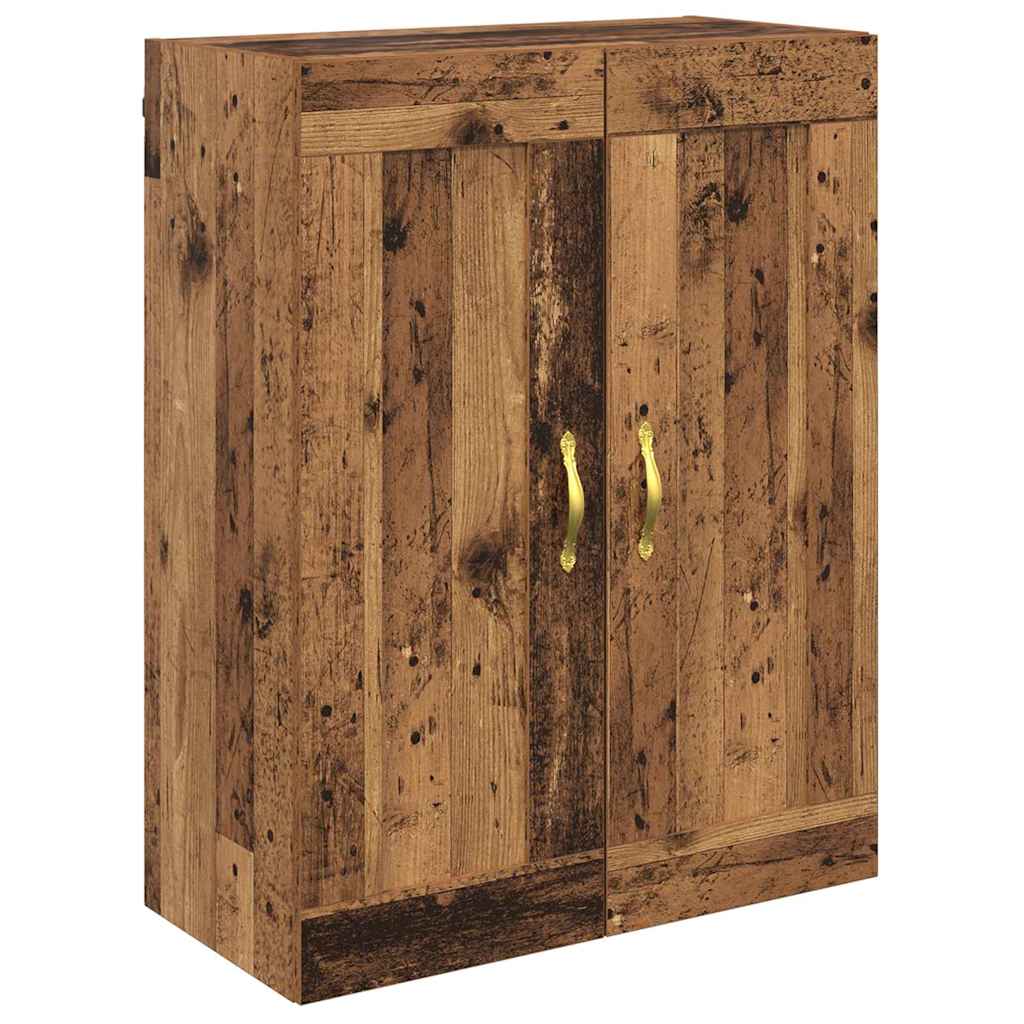 Highboard Altholz 69,5 x 34 x 90 cm Holzwerkstoff
