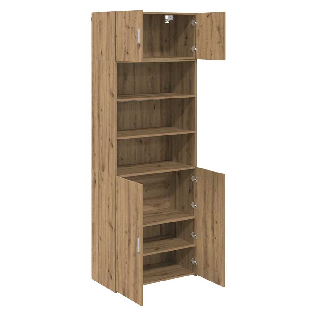Aufbewahrungsschrank Artisan-Eiche 80 x 42,5 x 225 cm
