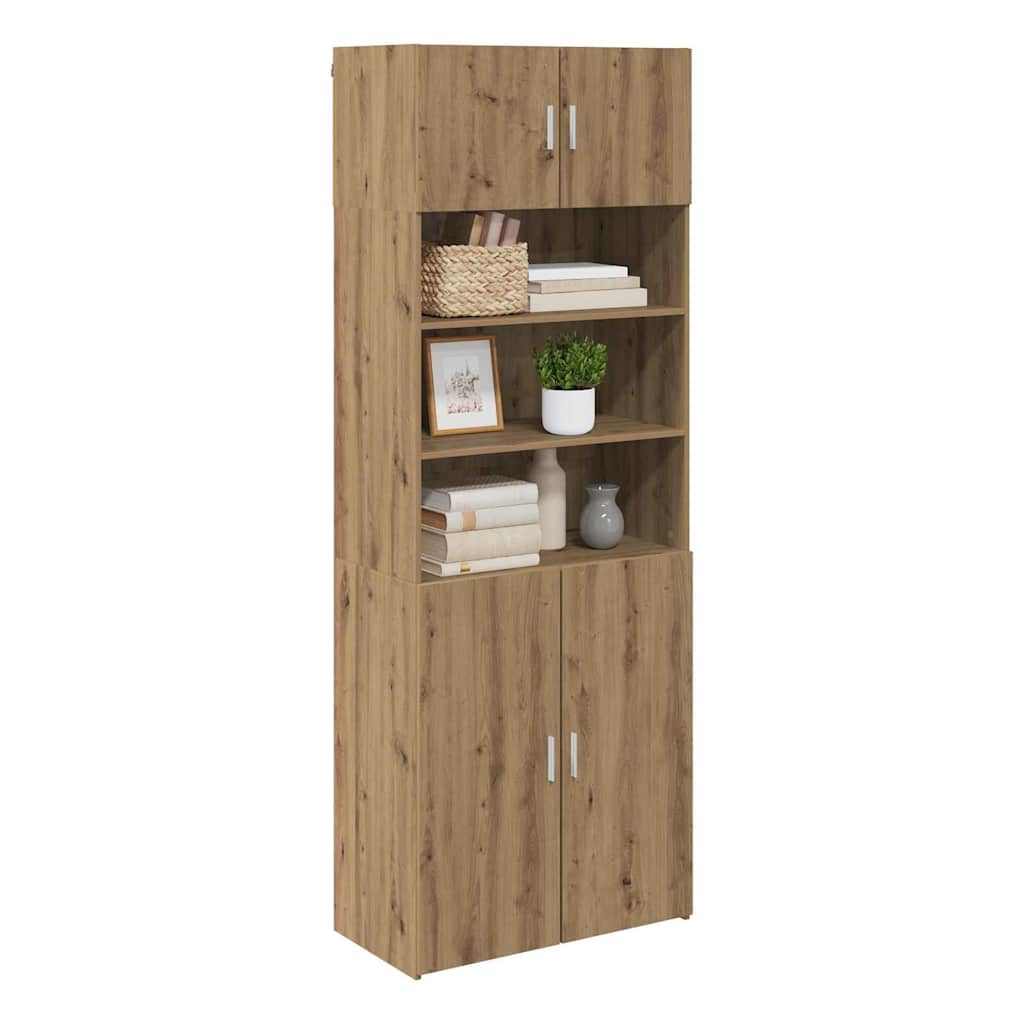 Aufbewahrungsschrank Artisan-Eiche 80 x 42,5 x 225 cm