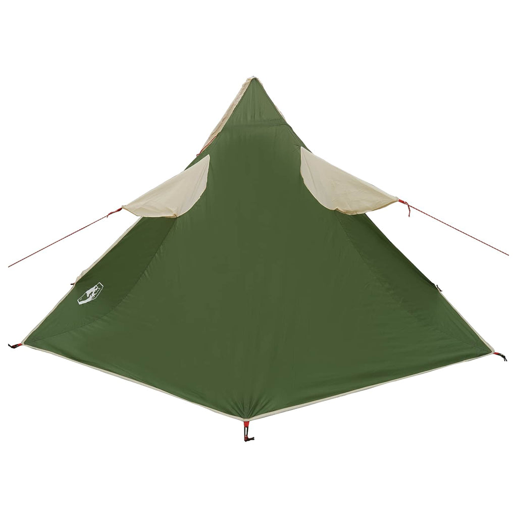 2-in-1 Regenponcho mit Kapuze Grün 262 x 126 x 130 cm