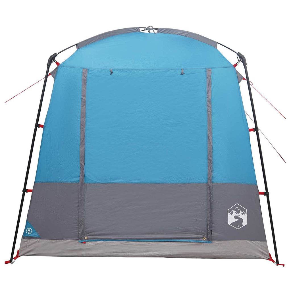 Party-Zelt Blau 4-Personen 185T Polyester mit PU-Beschichtung