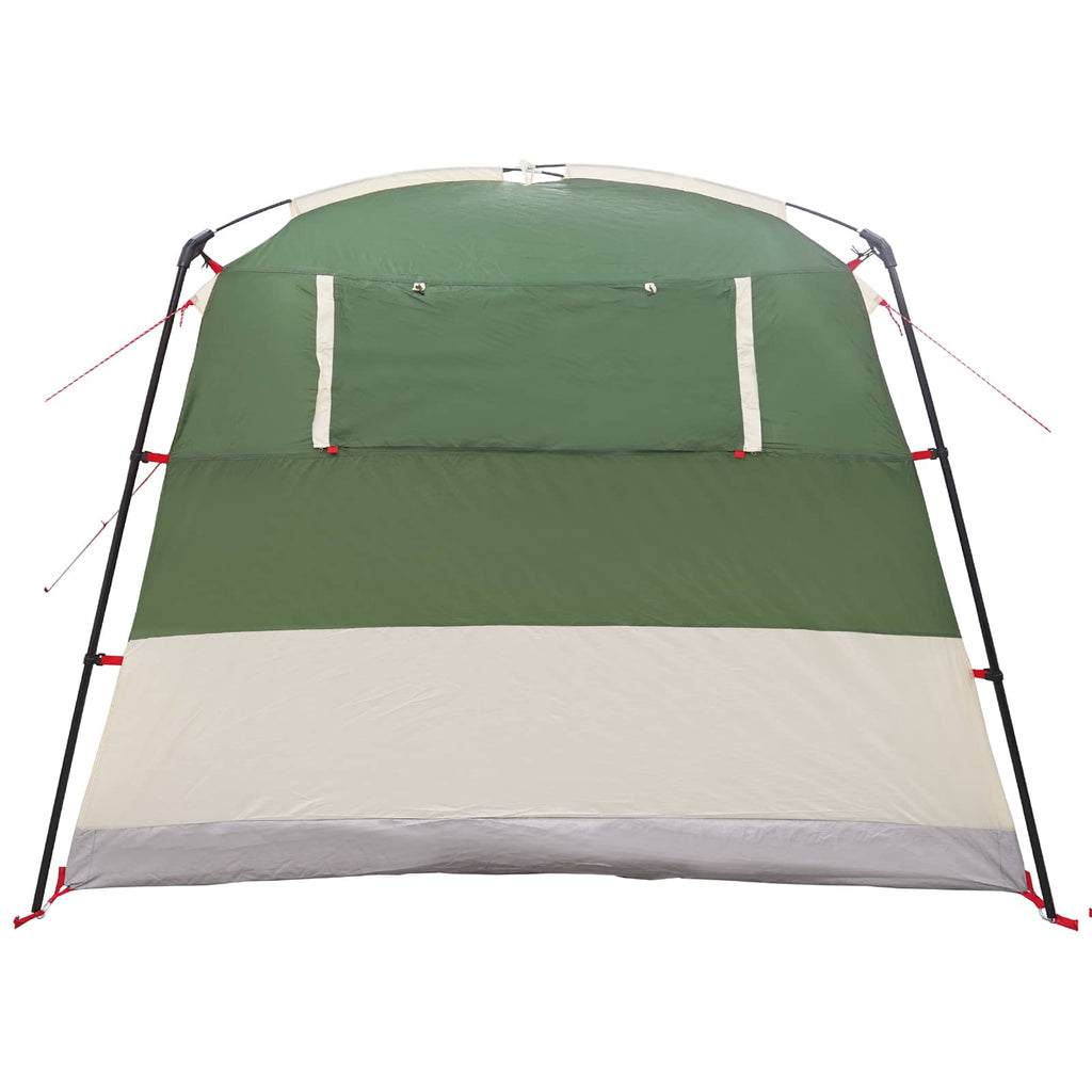 Party-Zelt Grün 10 Personen 185T Polyester mit PU-Beschichtung