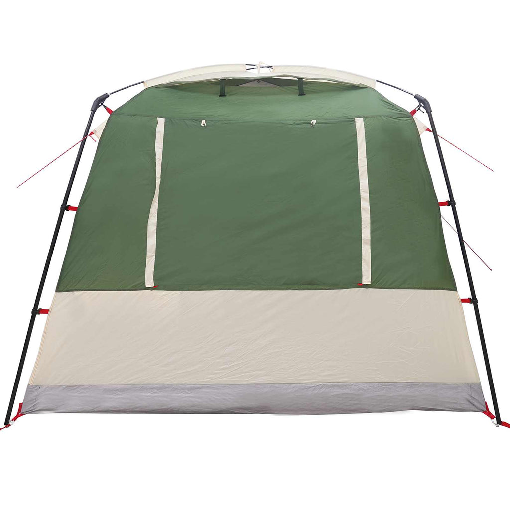 Party-Zelt Grün 10 Personen 185T Polyester mit PU-Beschichtung