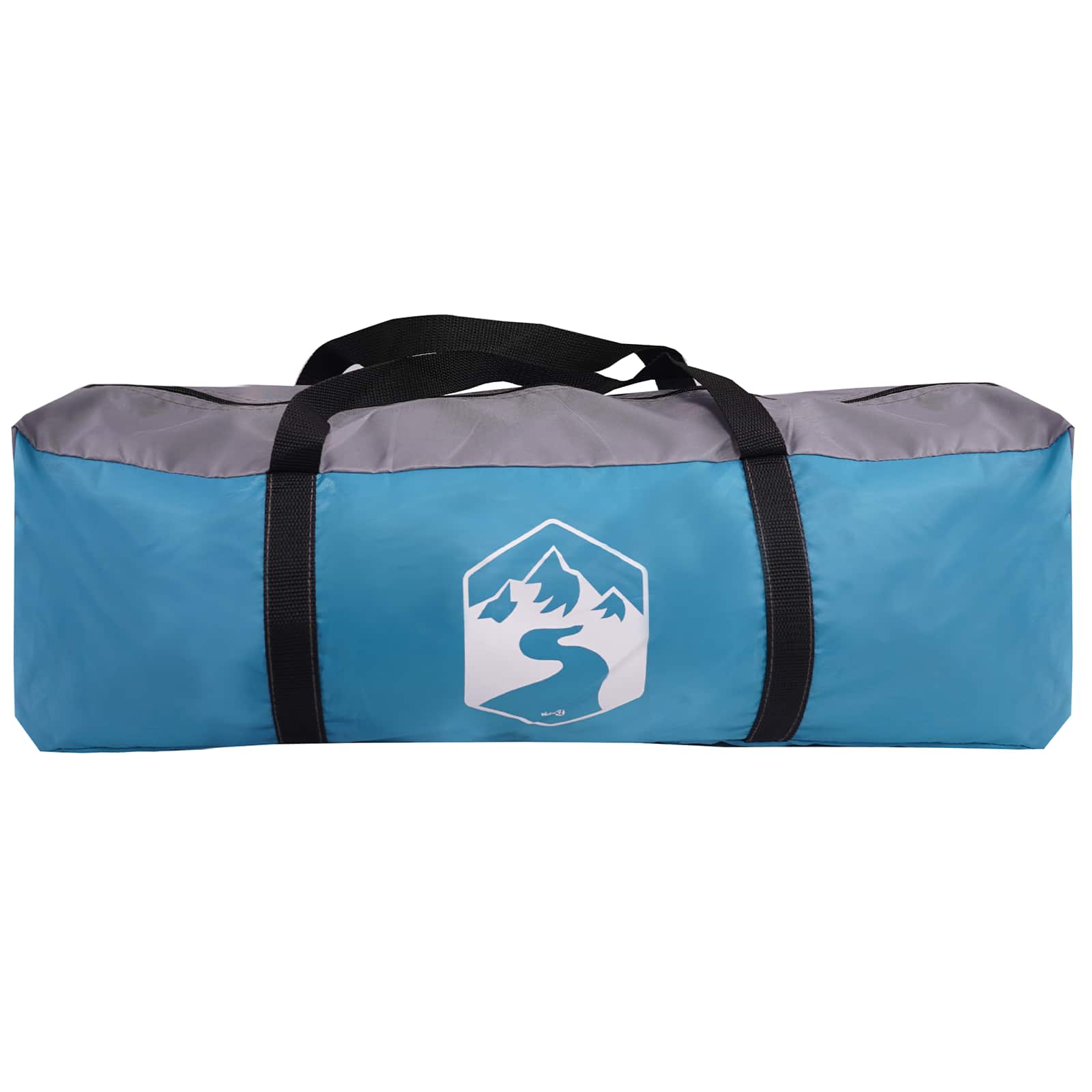 Party-Zelt Blau 10 Personen 185T Polyester mit PU-Beschichtung