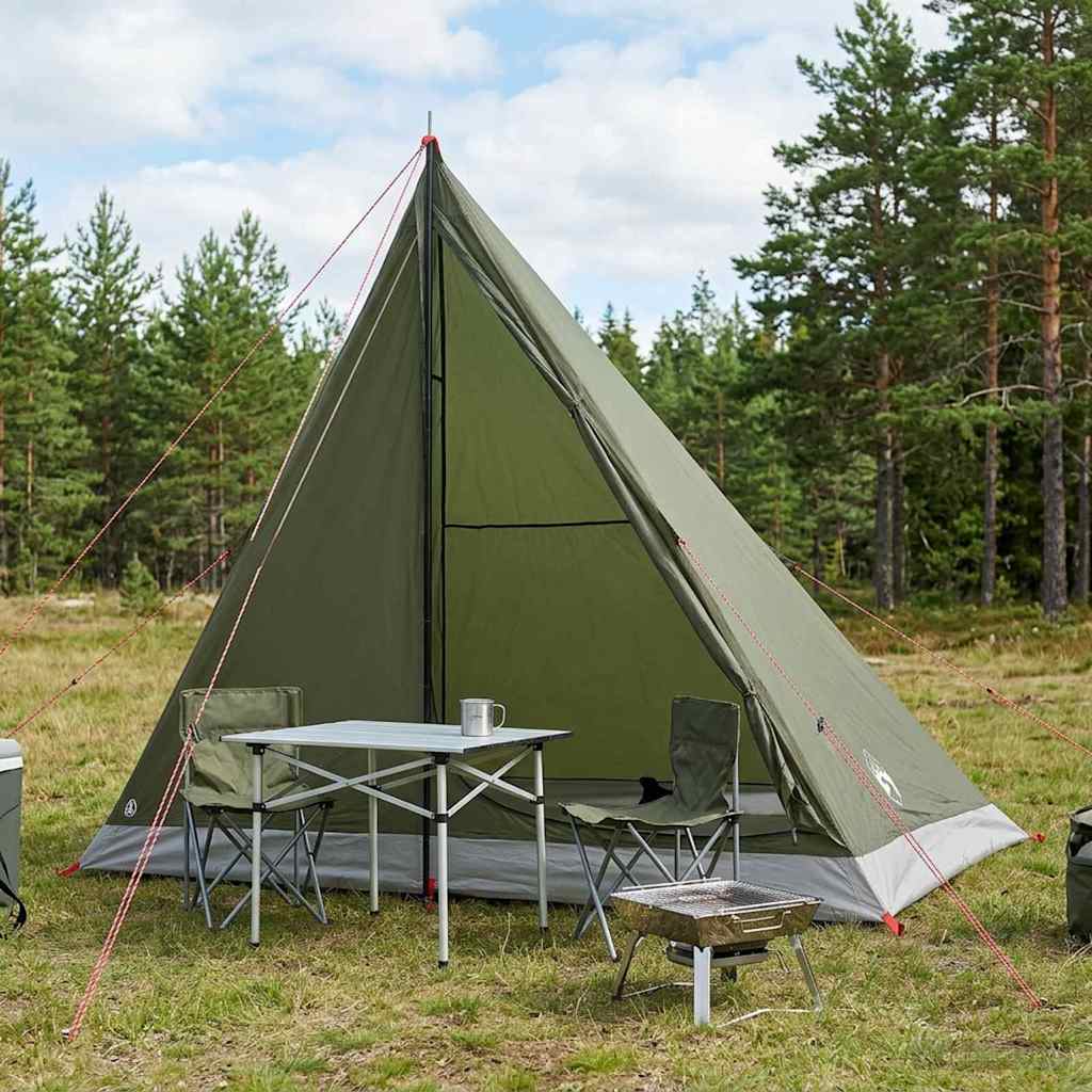 Trekkingzelt Olive Grün 2-Personen