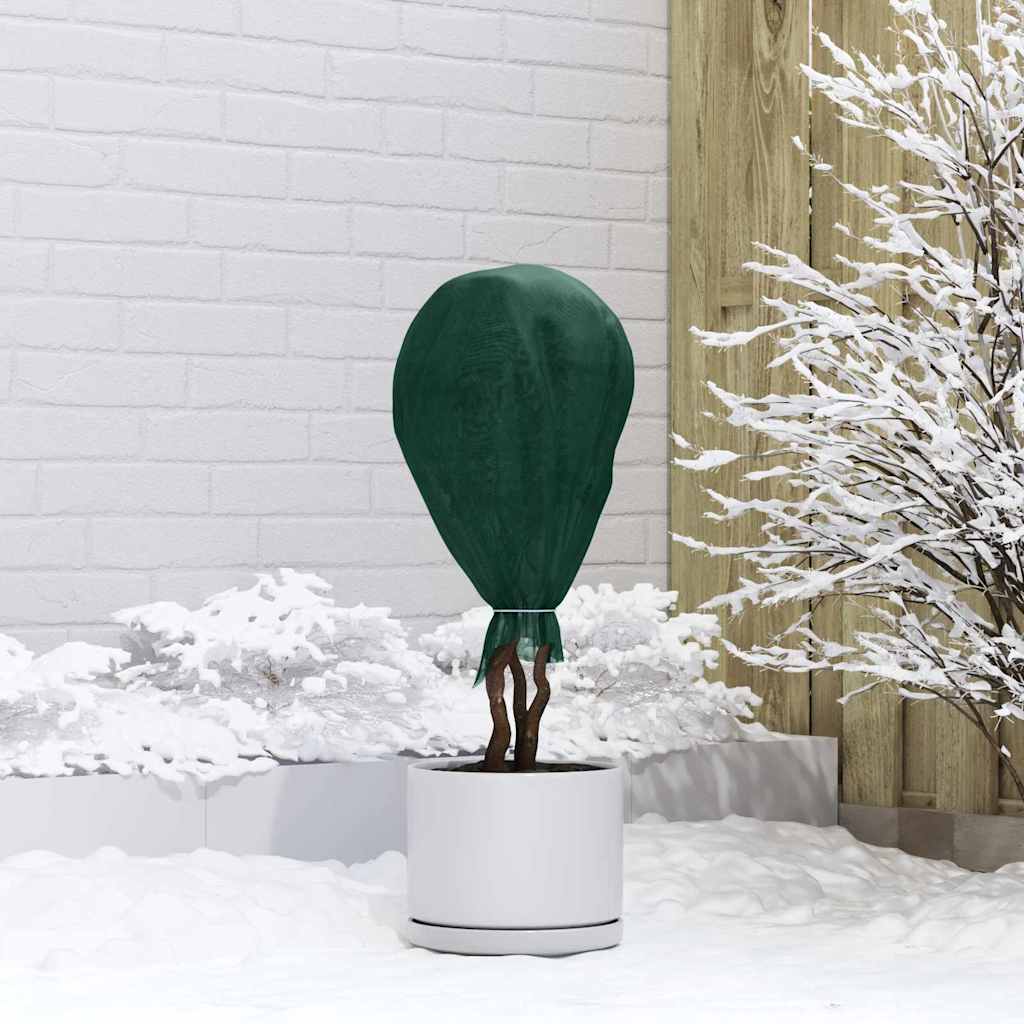 Winterschutz fur Pflanzen Grün 100 x 1,6 m Vliesstoff
