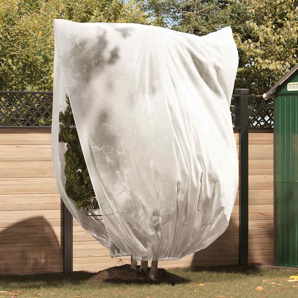Winterschutz fur Pflanzen 3 pcs Weiß 2,4 x 2 m Vliesstoff