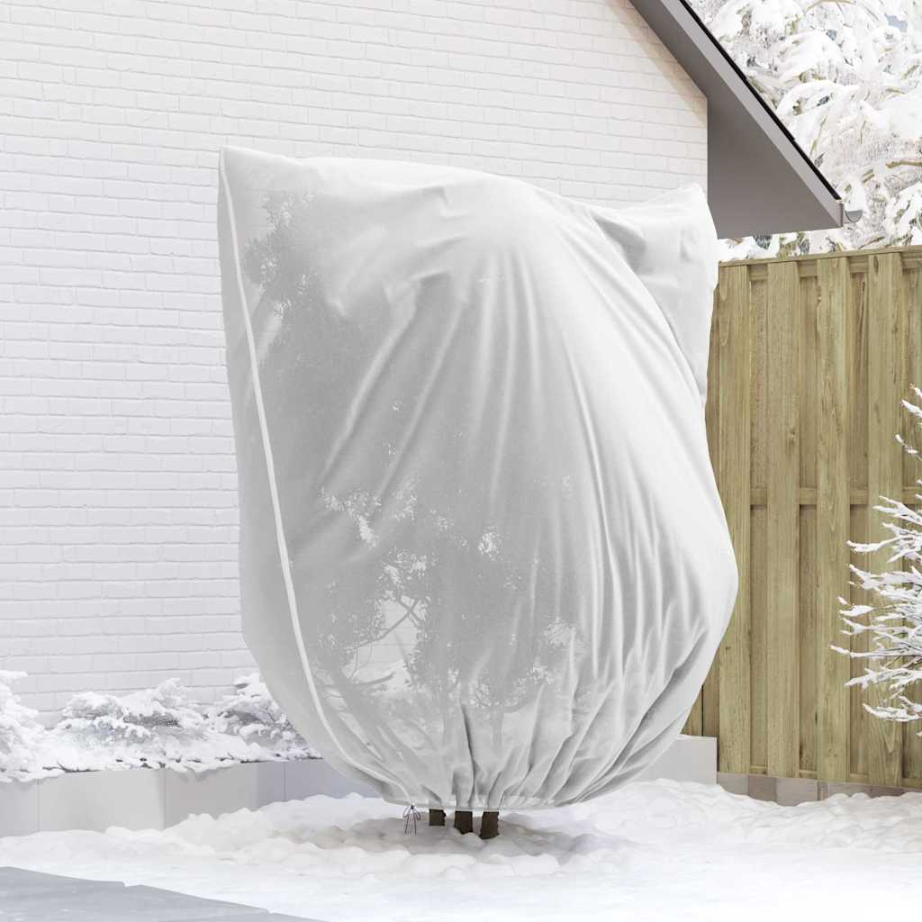 Winterschutz fur Pflanzen 3 pcs Weiß 2,4 x 2 m Vliesstoff