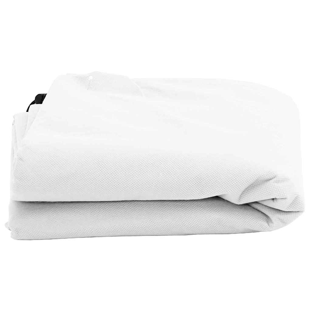 Winterschutz fur Pflanzen 3 pcs Weiß 2,4 x 2 m Vliesstoff