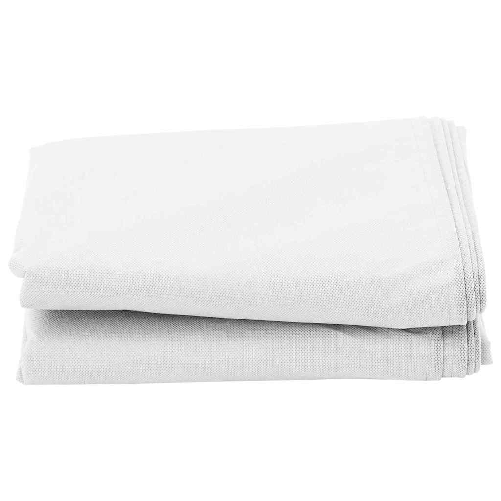 Winterschutz fur Pflanzen 3 pcs Weiß 2,4 x 2 m Vliesstoff