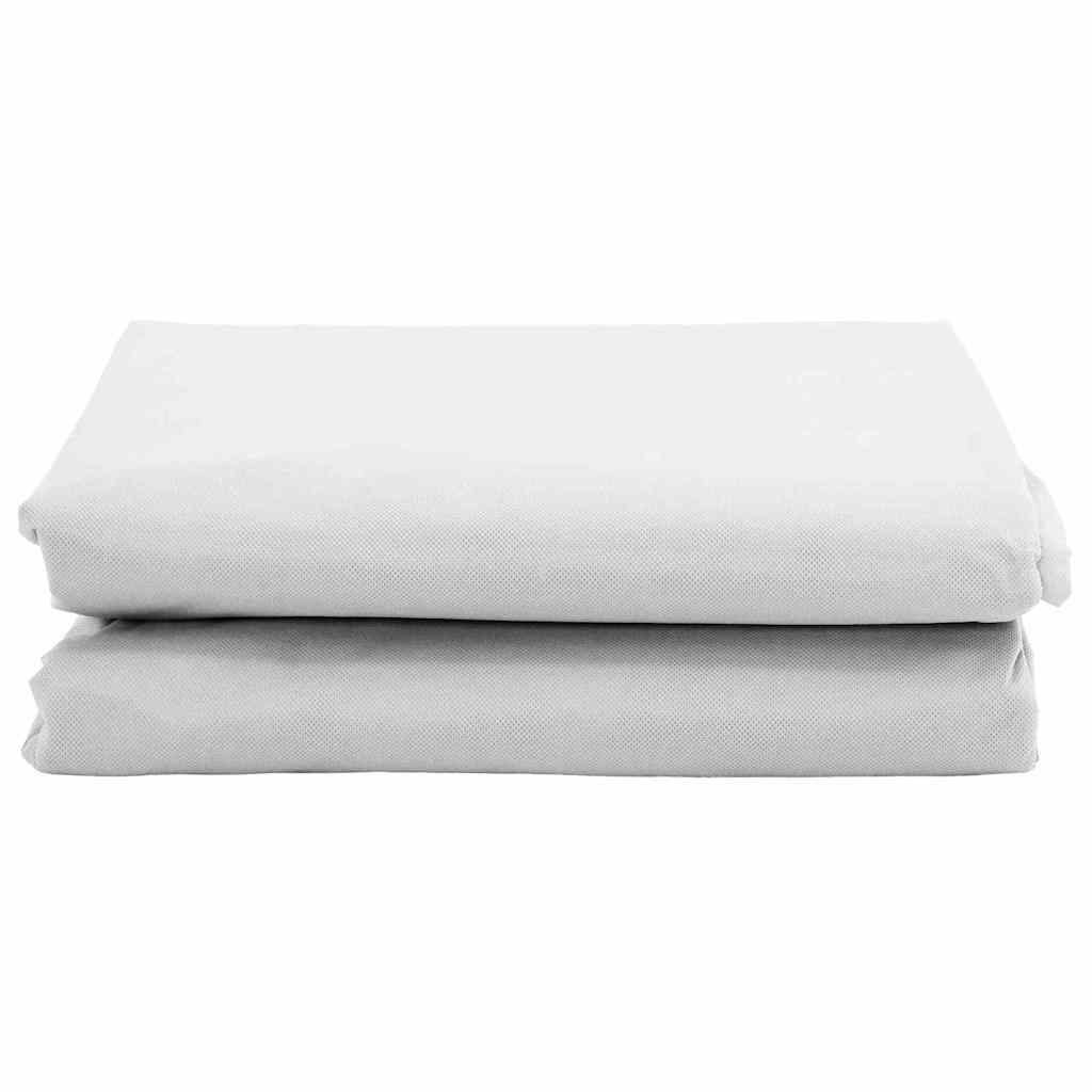 Winterschutz fur Pflanzen 3 pcs Weiß 3,5 x 3,93 m Vliesstoff