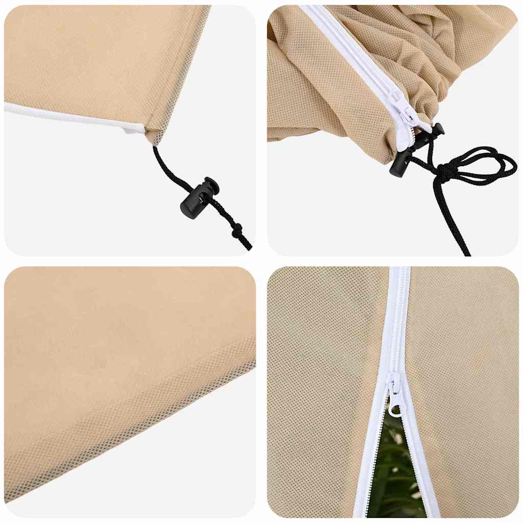 Winterschutz fur Pflanzen Beige 3,5 x 2,5 m Vliesstoff