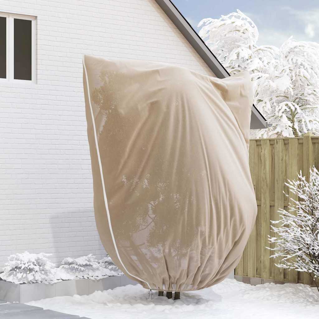 Winterschutz fur Pflanzen Beige 3,5 x 2,5 m Vliesstoff