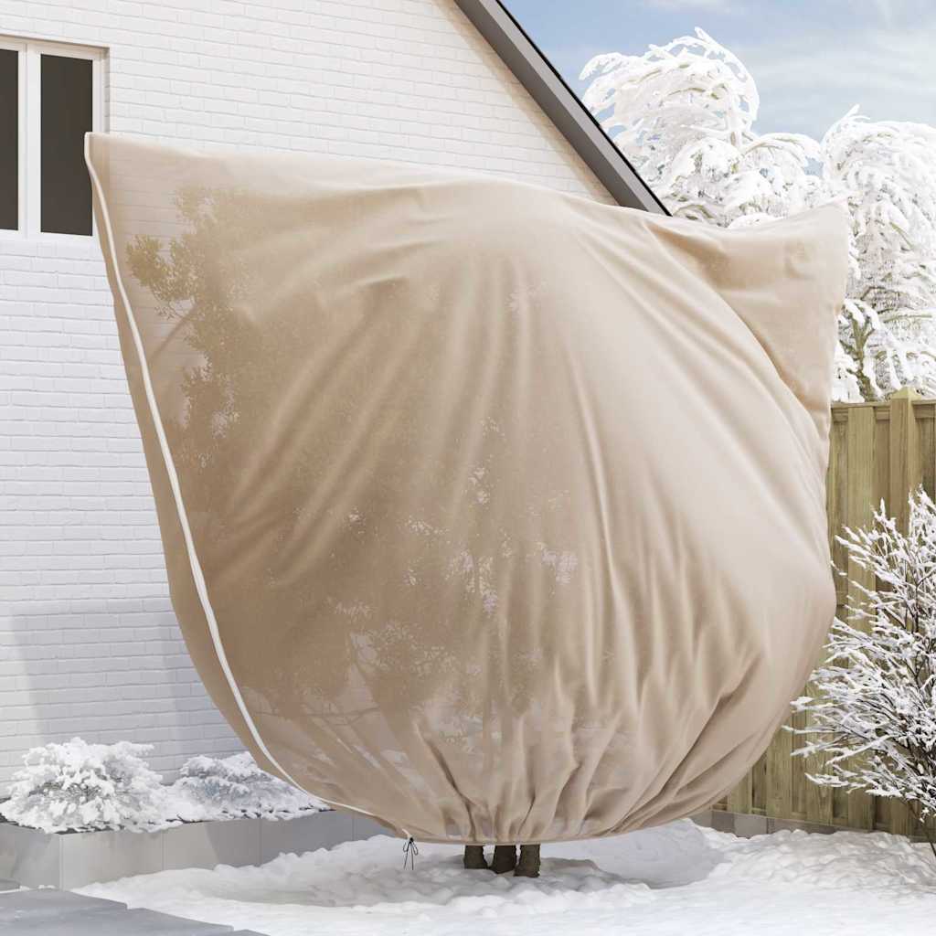 Winterschutz fur Pflanzen 3 pcs Beige 3 x 3,93 m Vliesstoff