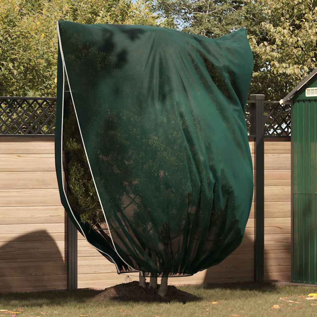 Winterschutz fur Pflanzen 3 pcs Grün 2,4 x 2 m Vliesstoff