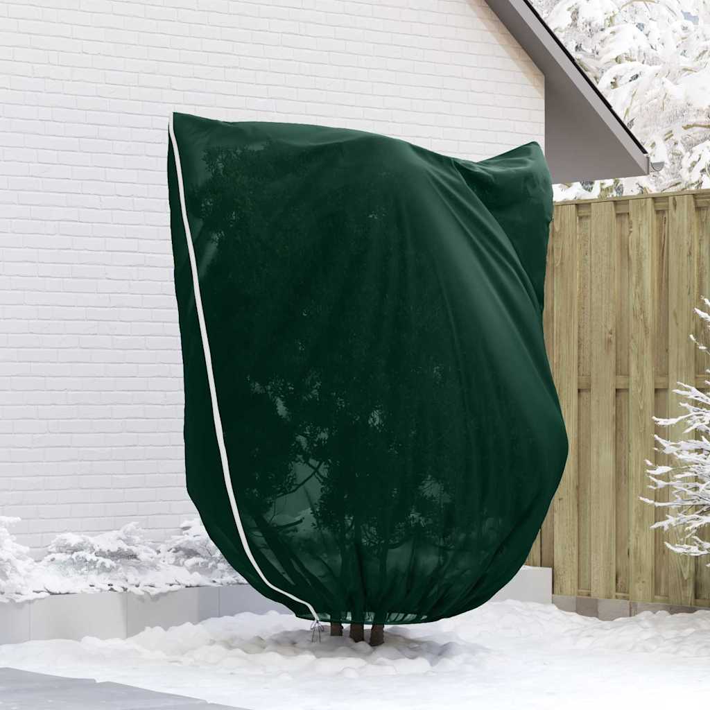 Winterschutz fur Pflanzen 3 pcs Grün 2,4 x 2 m Vliesstoff