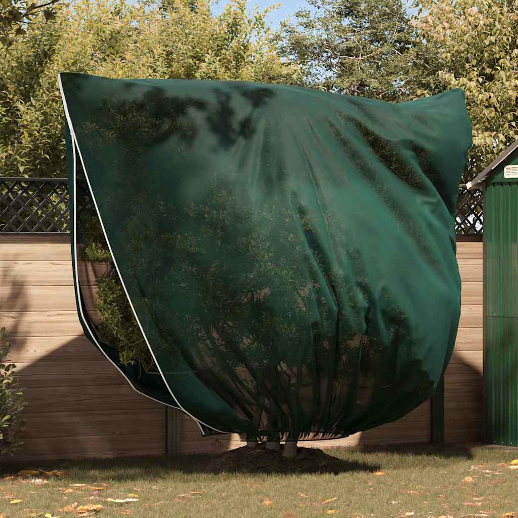 Winterschutz fur Pflanzen 3 pcs Grün 2,5 x 3,14 m Vliesstoff