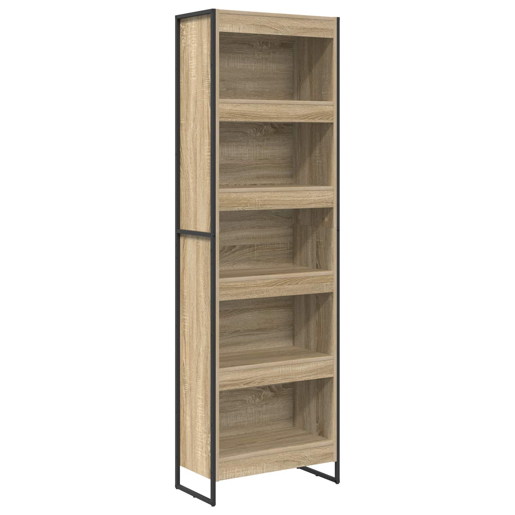 Bücherregal 2 pcs Sonoma 60 x 30 x 189,5 cm Holzwerkstoff