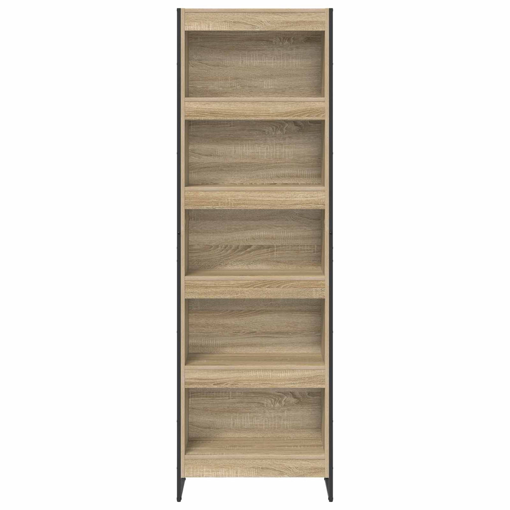 Bücherregal 2 pcs Sonoma 60 x 30 x 189,5 cm Holzwerkstoff