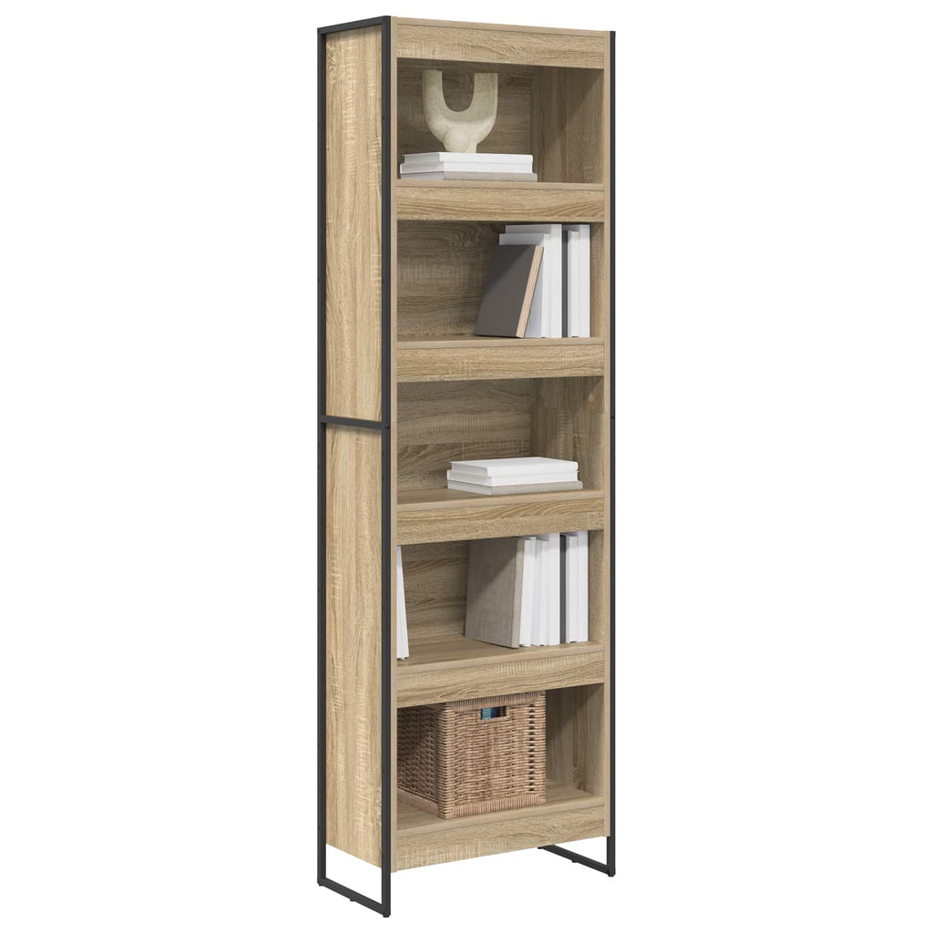 Bücherregal 2 pcs Sonoma 60 x 30 x 189,5 cm Holzwerkstoff