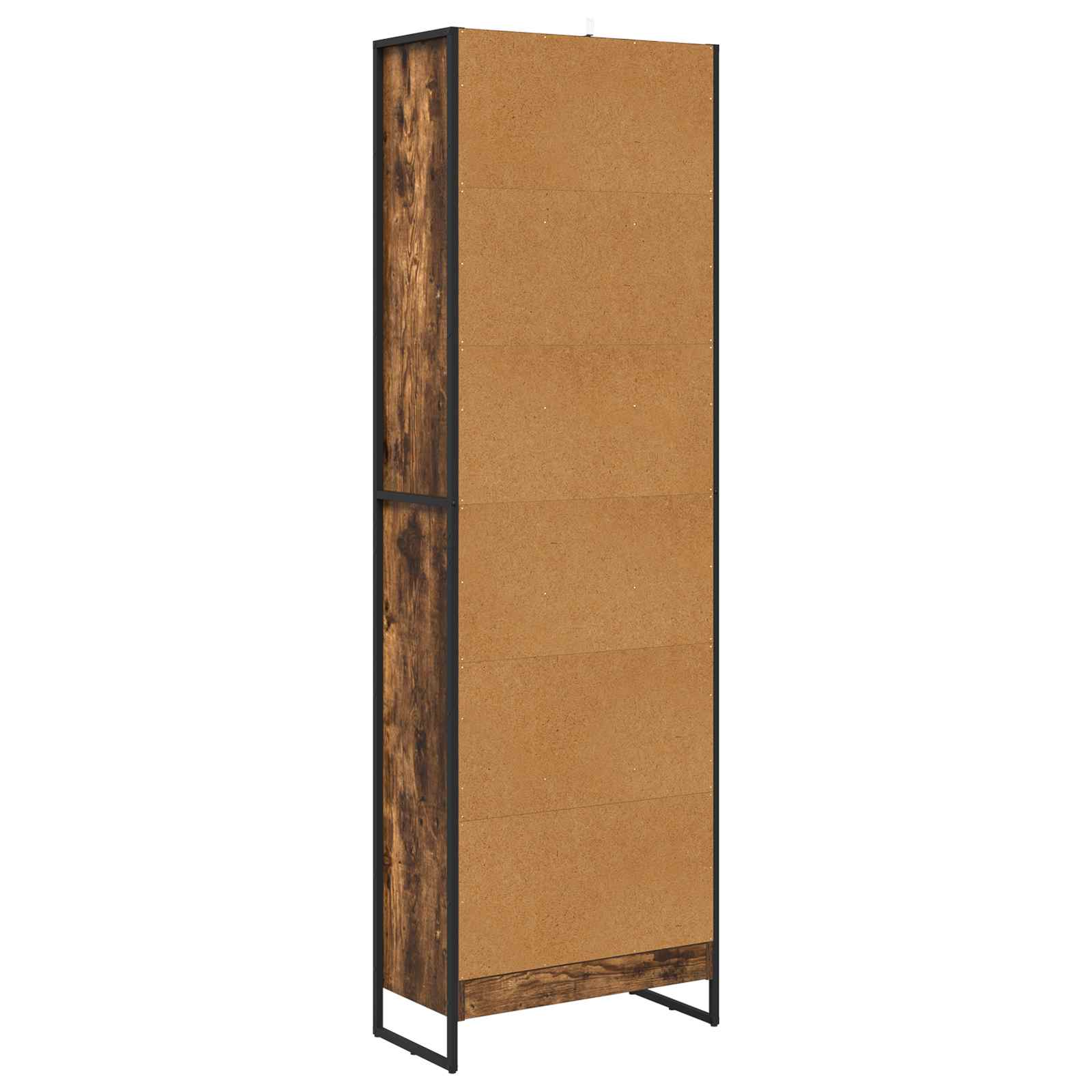 Bücherregal 2 pcs Raucharbe 60 x 30 x 189,5 cm Holzwerkstoff