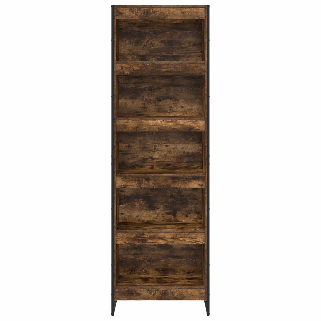 Bücherregal 2 pcs Raucharbe 60 x 30 x 189,5 cm Holzwerkstoff