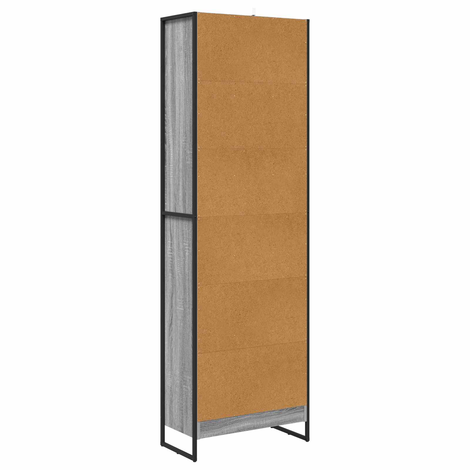 Bücherregal 2 pcs Graues Sonoma 60 x 30 x 189,5 cm